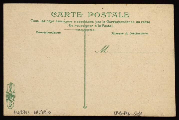 Besançon - Vallée de Casamène et le Malpas. [image fixe] , Paris : LV & Cie, 1900/1920