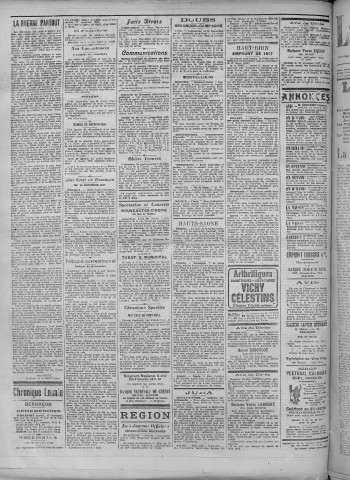 17/11/1917 - La Dépêche républicaine de Franche-Comté [Texte imprimé]