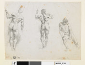 Trois études de nus masculins