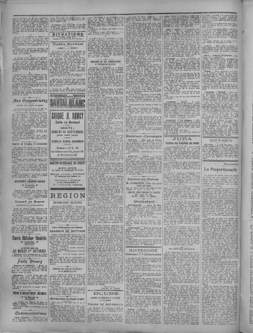 12/09/1918 - La Dépêche républicaine de Franche-Comté [Texte imprimé]