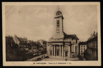 Besançon - Besançon - Place du 4 Septembre. [image fixe] , Strasbourg : Compagnie des arts photomécaniques - Strasbourg-Schiltigheim., 1932/1939