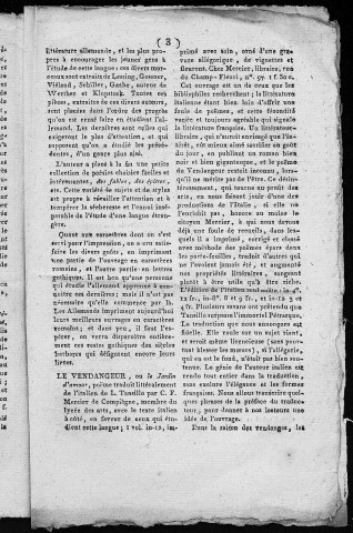 18/07/1798 - Le Nouvelliste littéraire [Texte imprimé]