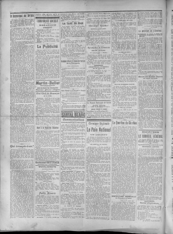 15/04/1917 - La Dépêche républicaine de Franche-Comté [Texte imprimé]