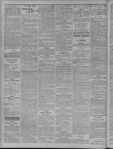 29/01/1909 - La Dépêche républicaine de Franche-Comté [Texte imprimé]