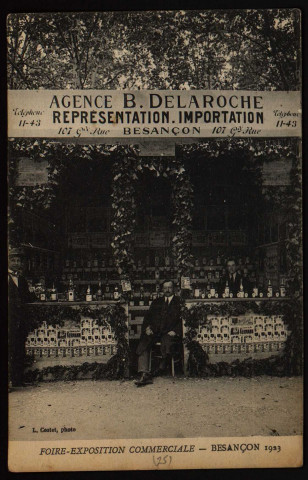 Foire-exposition commerciale - Besançon 1923 [image fixe] , Besançon : L. Costet, photo, 1923