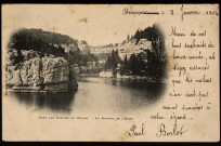 Dans les Bassins du Doubs . - Le Rocher de l'Echo [image fixe] 1897/1900