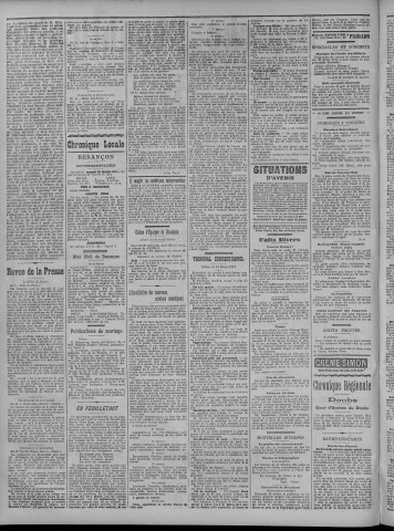 25/02/1911 - La Dépêche républicaine de Franche-Comté [Texte imprimé]