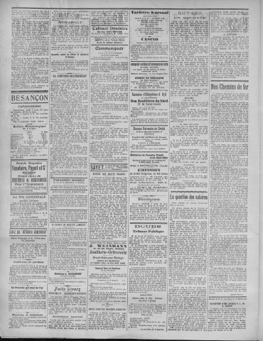 07/04/1921 - La Dépêche républicaine de Franche-Comté [Texte imprimé]