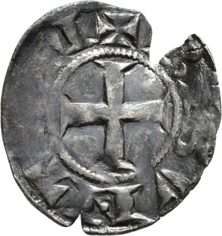 874.1.71 - pièce de monnaie ; denier estevenant