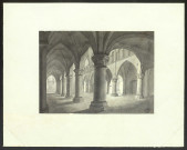 Perspective d'intérieur de l'église Saint-Anatoile de Salins , [S.l.] : [s.n.], [s.d.]