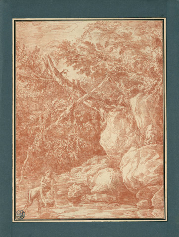 54 - Vue d'un torrent , , [circa 1765]