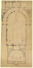 Plan d'une église [Dessin] , [S.l.] : [s.n.], [1750-1799]