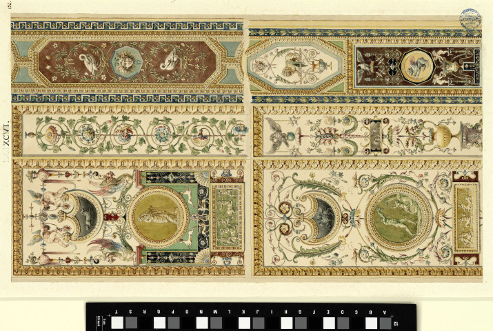 Arabesques des loges de Raphaël au Vatican / Pierre-Adrien Pâris , [Rome] : [P.-A. Pâris], [1773]