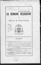 20/03/1952 - La Semaine religieuse du diocèse de Saint-Claude [Texte imprimé]