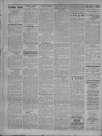 16/09/1916 - La Dépêche républicaine de Franche-Comté [Texte imprimé]