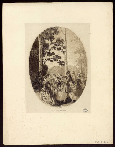La Farandole [image fixe] / L. Perèse , [Paris, 1840-1850]