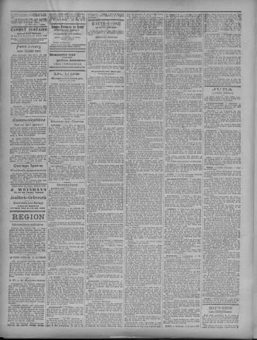 26/08/1920 - La Dépêche républicaine de Franche-Comté [Texte imprimé]