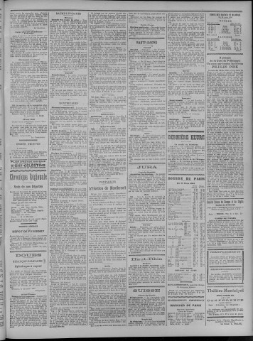 23/03/1911 - La Dépêche républicaine de Franche-Comté [Texte imprimé]