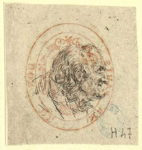 Portrait de vieillard de profil [Image fixe] , 1747/1825