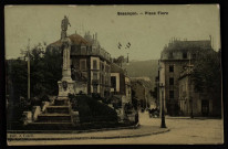 Besançon - Besançon - Place Flore. [image fixe] , Besançon : Edit. J. Liard., 1905/1908