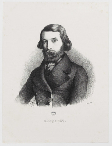 E. Jaquinot [image fixe] / H. Chapuis 1843 Imp. par Lemercier  : Lemercier, 1843
