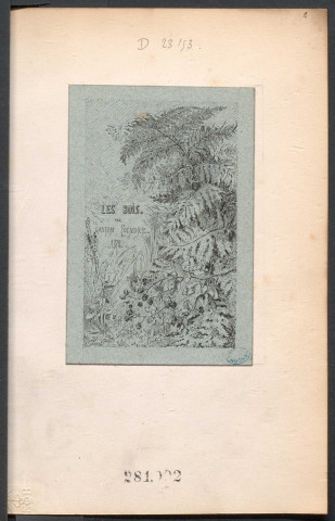 Les Bois par Gaston Coindre , [Besançon], 1870