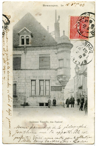 Besançon - Ancienne Tourelle, rue Pasteur [image fixe] , 1897/1903