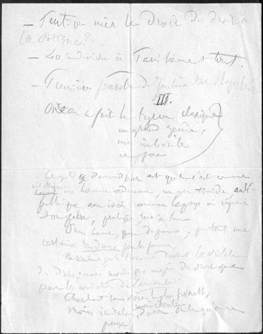 Ms 2950 (tome IX) - Lettres adressées à P.-J. Proudhon : Delhasse à De Vos