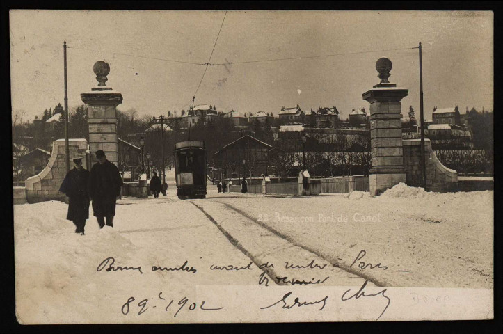 Besançon. Pont de Canot [image fixe] , 1897/1902
