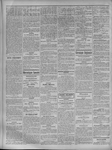 18/08/1910 - La Dépêche républicaine de Franche-Comté [Texte imprimé]