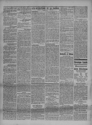 23/03/1915 - La Dépêche républicaine de Franche-Comté [Texte imprimé]