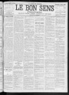 03/07/1892 - Organe du progrès agricole, économique et industriel, paraissant le dimanche [Texte imprimé] / . I