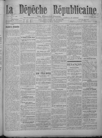 04/12/1918 - La Dépêche républicaine de Franche-Comté [Texte imprimé]