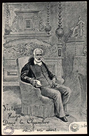 Victor Hugo dans la chambre où il est mort [image fixe] , 1902