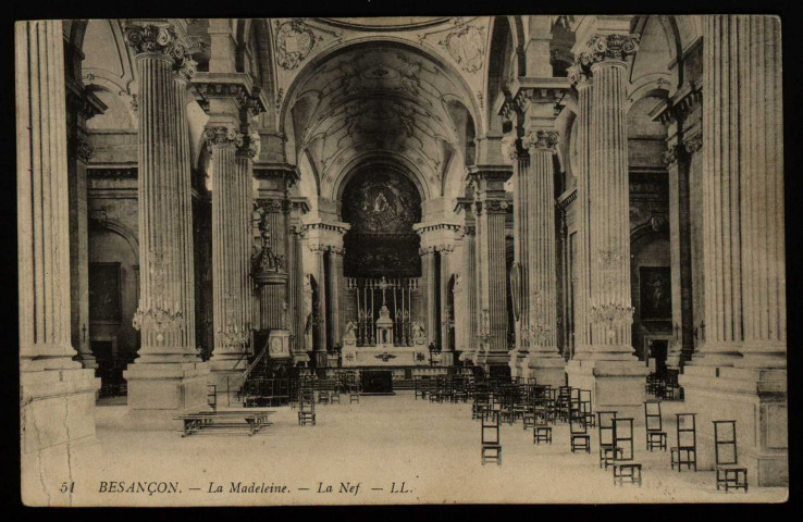 Besançon. - La Madeleine - La Nef - LL [image fixe] , Besançon : LL, 1900/1904