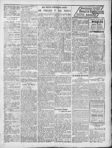 04/06/1924 - La Dépêche républicaine de Franche-Comté [Texte imprimé]