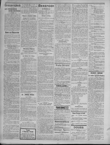 21/09/1931 - La Dépêche républicaine de Franche-Comté [Texte imprimé]