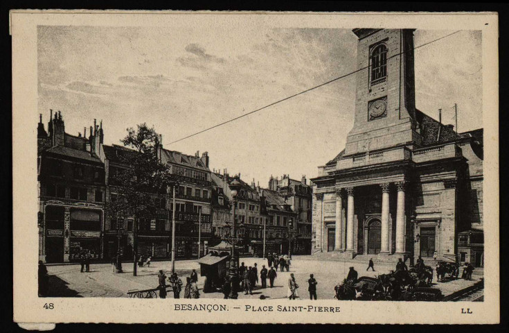 Besançon - Besançon - Place Saint-Pierre. [image fixe] LL., 1904/1909