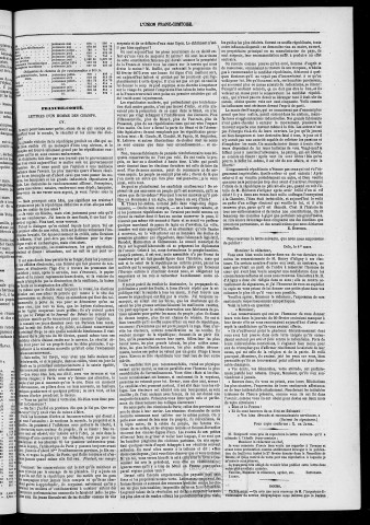 03/03/1876 - L'Union franc-comtoise [Texte imprimé]