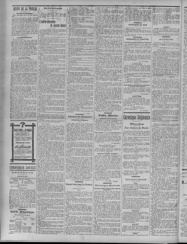 13/04/1907 - La Dépêche républicaine de Franche-Comté [Texte imprimé]