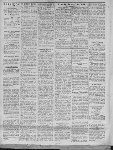 29/01/1921 - La Dépêche républicaine de Franche-Comté [Texte imprimé]