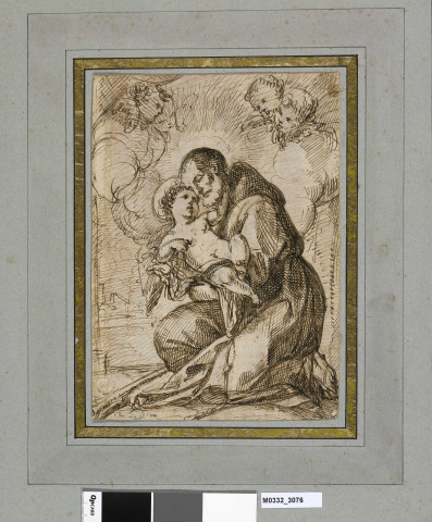 Saint Antoine de Padoue avec l'Enfant Jésus