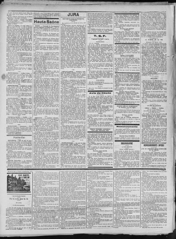 05/01/1931 - La Dépêche républicaine de Franche-Comté [Texte imprimé]