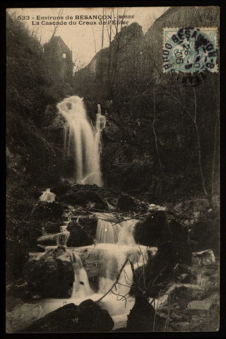 Environs de Besançon - Morre. La Cascade du Creux de l'Enfer [image fixe] , 1904/1906