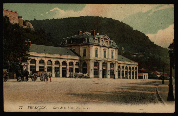 Besançon - Besançon - Gare de la Mouillère. [image fixe] , Besançon : LL., 1904/1919