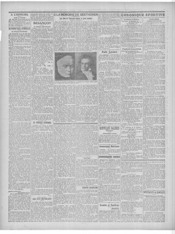 28/03/1927 - Le petit comtois [Texte imprimé] : journal républicain démocratique quotidien