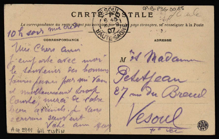 Besançon. - LA MADELEINE [image fixe] , Mulhouse : Braun & Cie, 1904/1930