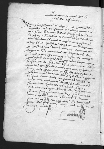 Comptes de la Ville de Besançon, recettes et dépenses, Compte de Nicolas Boncompain (1er janvier - 31 décembre 1529)