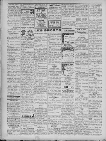 12/10/1933 - La Dépêche républicaine de Franche-Comté [Texte imprimé]
