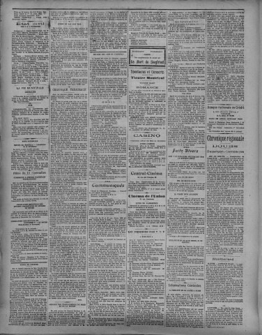10/11/1925 - La Dépêche républicaine de Franche-Comté [Texte imprimé]